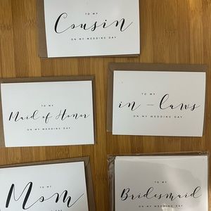Wedding Day Card Set